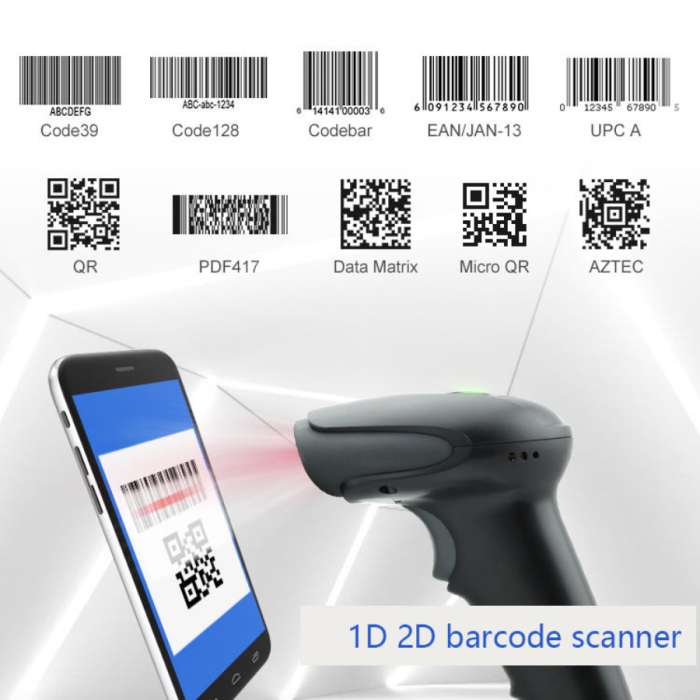 Máy Bắn Mã Vạch KAW TL023 Có Dây USB – Scanner 2D Cầm Tay, Quét QR & Barcode Nhanh, Độ Nhạy Cao, Bảo Hành Chính Hãng