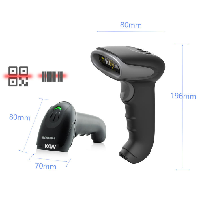 Máy Bắn Mã Vạch KAW TL023 Có Dây USB – Scanner 2D Cầm Tay, Quét QR & Barcode Nhanh, Độ Nhạy Cao, Bảo Hành Chính Hãng