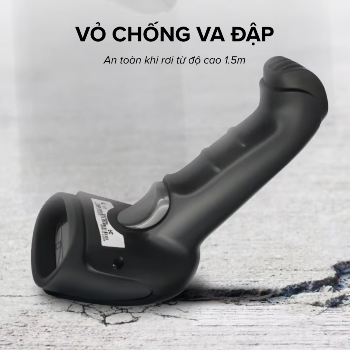 Máy Bắn Mã Vạch KAW TL023 Có Dây USB – Scanner 2D Cầm Tay, Quét QR & Barcode Nhanh, Độ Nhạy Cao, Bảo Hành Chính Hãng