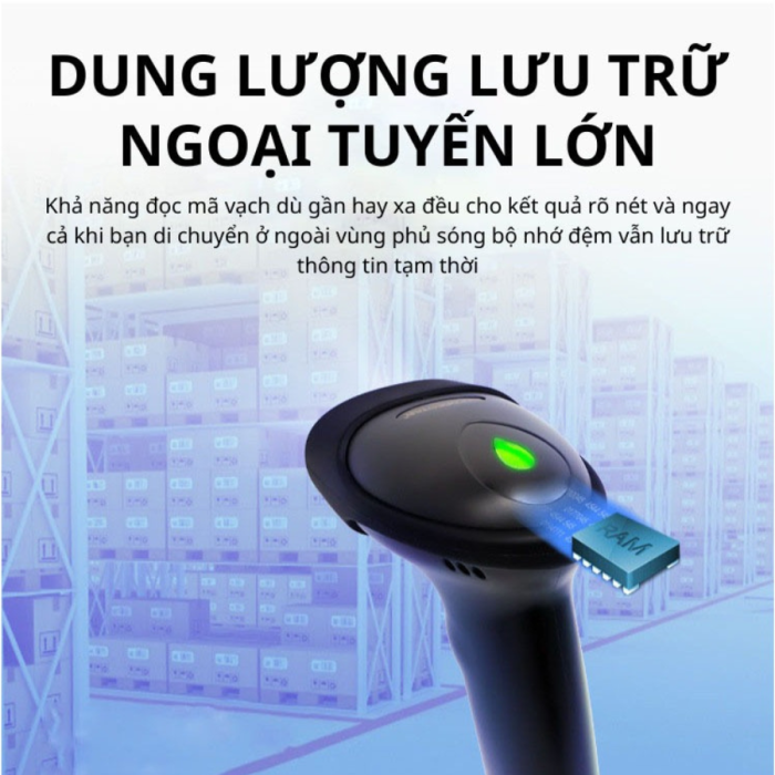 Máy Bắn Mã Vạch KAW TL023 Có Dây USB – Scanner 2D Cầm Tay, Quét QR & Barcode Nhanh, Độ Nhạy Cao, Bảo Hành Chính Hãng