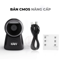 Máy Quét Mã Vạch Để Bàn KAW 136G Bản Nâng Cấp – Scanner 2D CMOS Tự Động, Quét QR & Barcode Siêu Nhanh, Chính Hãng