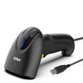 Máy Bắn Mã Vạch KAW 136J Có Dây USB – Scanner 2D Cầm Tay, Quét QR & Barcode Siêu Nhanh, Độ Nhạy Cao, Chính hãng
