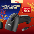 Máy Bắn Mã Vạch KAW 136J Có Dây USB – Scanner 2D Cầm Tay, Quét QR & Barcode Siêu Nhanh, Độ Nhạy Cao, Chính hãng