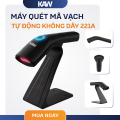 Máy Quét Mã Vạch Không Dây KAW 221A 1D/2D Tự Động Đa Tia – Kết Nối Nhanh, Quét Chính Xác, Pin Bền