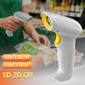 Máy Quét Mã Vạch Không Dây 2D KAW 130D – Scanner Barcode Cầm Tay Wireless, Đọc QR Code Nhanh Cho POS & Quản Lý Kho