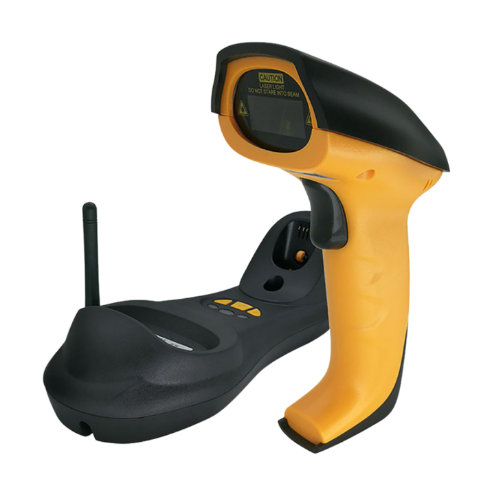 MÁY QUÉT MÃ VẠCH KHÔNG DÂY KAW K112 2D TẦM XA 400M – KẾT NỐI USB, ĐẾ SẠC, QUÉT QR NHANH CHÍNH XÁC