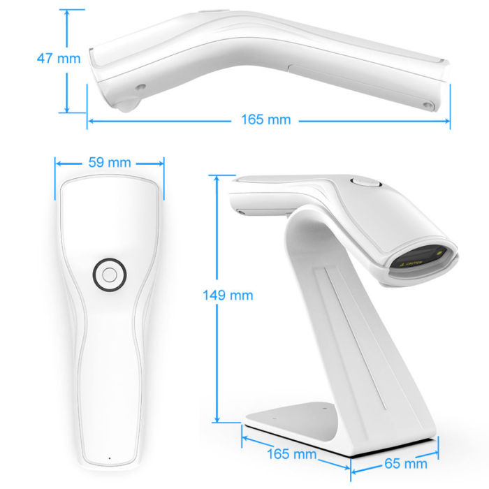 MÁY QUÉT MÃ VẠCH 2D KAW 222A USB CMOS – QUÉT NHANH, ĐỌC MÃ QR CHÍNH XÁC, CHỐNG NƯỚC BỤI