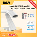 MÁY QUÉT MÃ VẠCH 2D KAW 222A USB CMOS – QUÉT NHANH, ĐỌC MÃ QR CHÍNH XÁC, CHỐNG NƯỚC BỤI