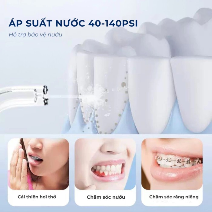 MÁY TĂM NƯỚC MINI KAW 386I: ĐỘT PHÁ CÔNG NGHỆ CHĂM SÓC RĂNG MIỆNG DI ĐỘNG