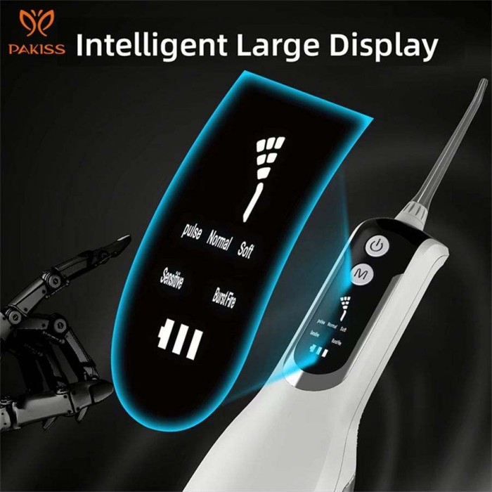 Máy Tăm Nước Cầm Tay KAW - Thiết Kế Mini Không Dây, Kháng Nước Tuyệt Đối IPX7