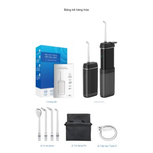 MÁY TĂM NƯỚC MINI KAW 386I: ĐỘT PHÁ CÔNG NGHỆ CHĂM SÓC RĂNG MIỆNG DI ĐỘNG