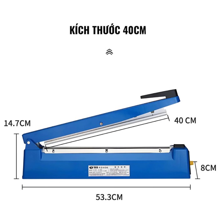 Máy Hàn Miệng Túi 40cm 425M - Hàn Mọi Loại Túi, Ép Nhanh 2 Giây, Siêu Bền