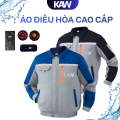 Áo Điều Hòa Bảo Hộ KAW 558A Chính Hãng – Pin 30.000mAh, Quạt Làm Mát 3 Cấp Độ, Chống Nắng Nóng, Dùng 12–15H