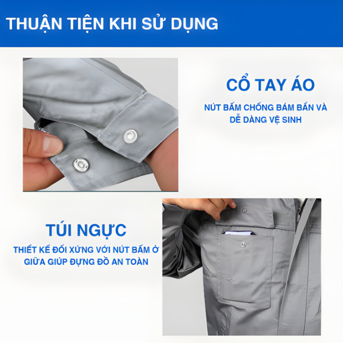 Áo Điều Hòa Việt Nam 558Q Màu Xám Cao Cấp – Áo Quạt Làm Mát Bền Bỉ, Thoáng Khí, Chống Nóng Hiệu Quả
