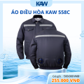 Áo Điều Hòa KAW 558C Màu Xanh Than – Áo Quạt Làm Mát Cao Cấp, Thoáng Khí, Giảm Nhiệt Hiệu Quả