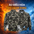 Áo Điều Hòa Việt Nam 558Q Rằn Ri Có Hộp – Áo Quạt Làm Mát Bền Bỉ, Giảm Nhiệt Nhanh Cho Công Trình