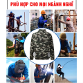 Áo Điều Hòa KAW 558C Rằn Ri – Áo Quạt Làm Mát Ngụy Trang Bền Bỉ, Giảm Nhiệt Nhanh Cho Công Trình