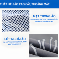 Áo Điều Hòa Việt Nam 558Q Màu Xám Cao Cấp – Áo Quạt Làm Mát Bền Bỉ, Thoáng Khí, Chống Nóng Hiệu Quả
