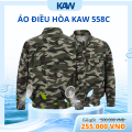 Áo Điều Hòa KAW 558C Rằn Ri – Áo Quạt Làm Mát Ngụy Trang Bền Bỉ, Giảm Nhiệt Nhanh Cho Công Trình