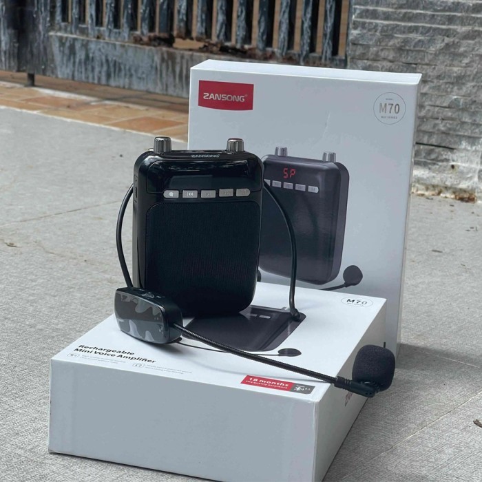 Máy trợ giảng Zansong M70 - Công suất 15W, Âm thanh cực rõ, Giá tốt
