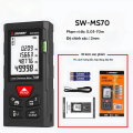 Máy Đo Khoảng Cách SNDWAY 70m, Thước Thủy Điện Tử, Chính Xác Cao