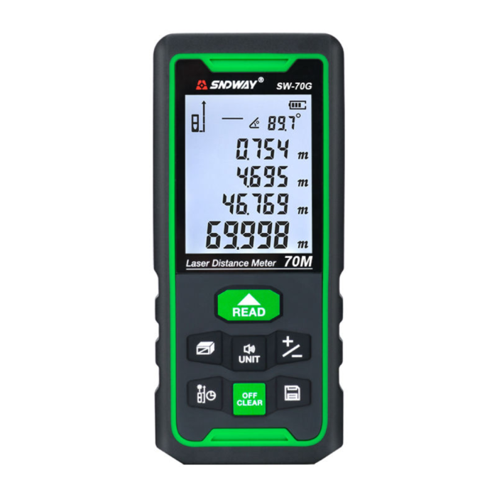 Mua Máy Đo Khoảng Cách SNDWAY SW-70G Tia Xanh Uy Tín, Giá Rẻ Nhất