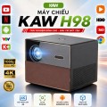 Máy Chiếu KAW H98 4K – 700 Lumens, Auto Focus, Android 9, Kèm Chân Giá, Hỗ Trợ 4K
