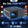 Máy Chiếu KAW MC003 1080P – Home Cinema, LCD 9500 Lumens, Hỗ Trợ 4K, Loa 10W 3D, Chiếu 30–300 Inch