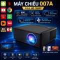 Máy Chiếu 007A Full HD 1080p, Tự Động Lấy Nét, Giọng Nói, Giá Tốt 2026